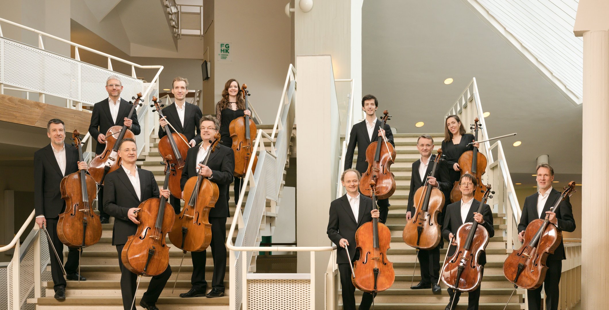 Yo-Yo Ma und die 12 Cellisten der Berliner Philharmoniker