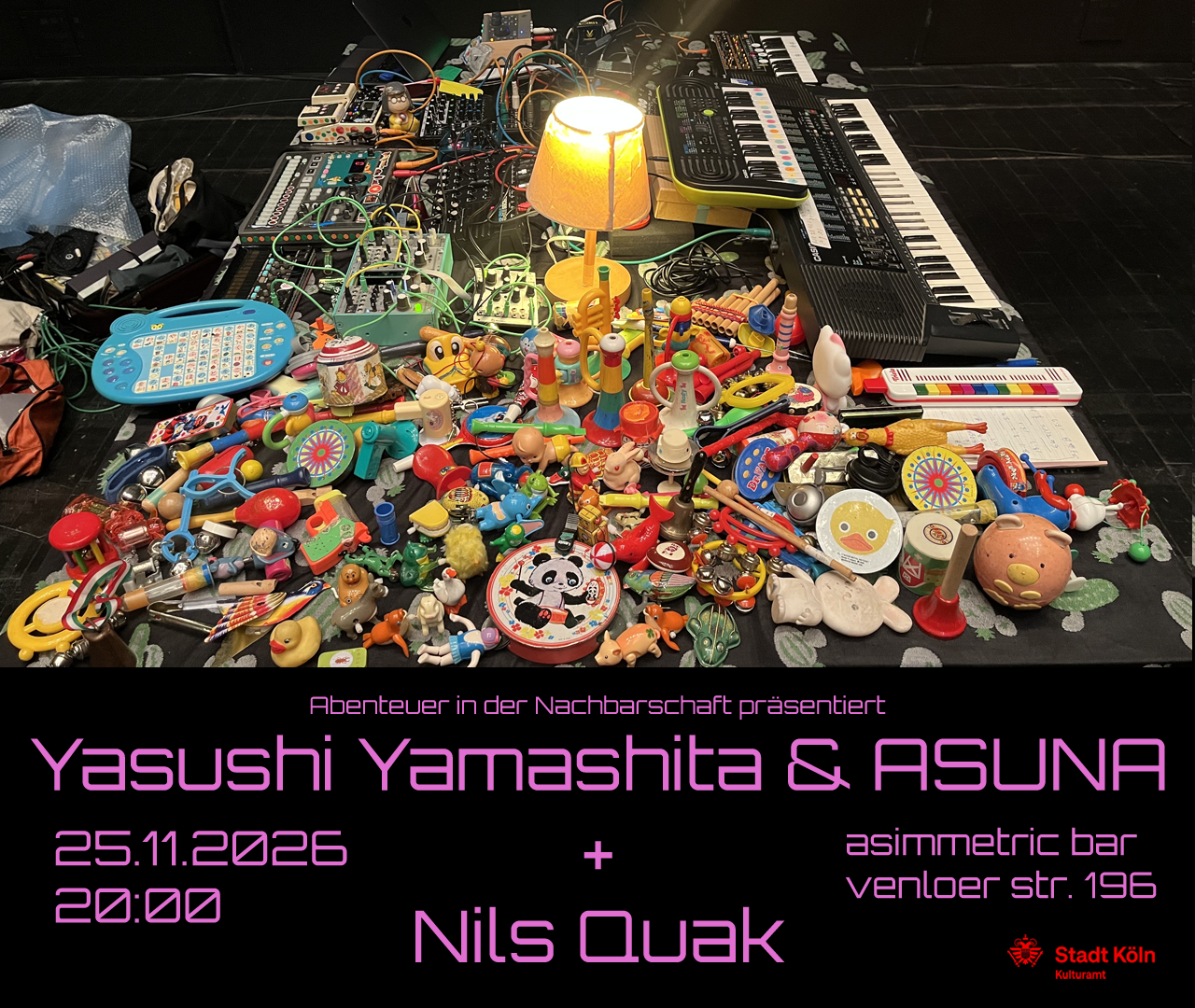 Yasushie Yamashita & ASUNA + Nils Quak