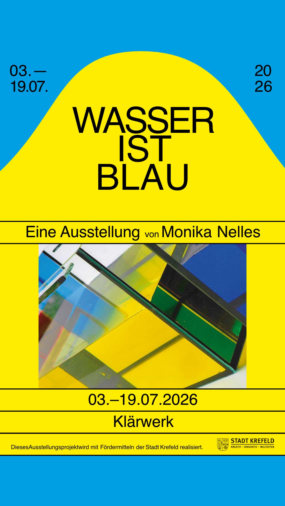 WASSER IST BLAU : Ausstellung