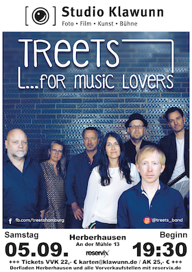 Treets – for music lovers